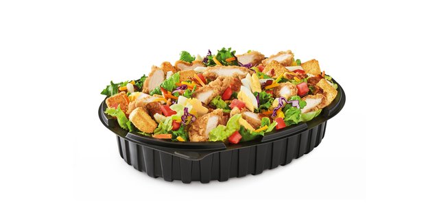 Crispy Chicken Tender Salad Boxed Meal