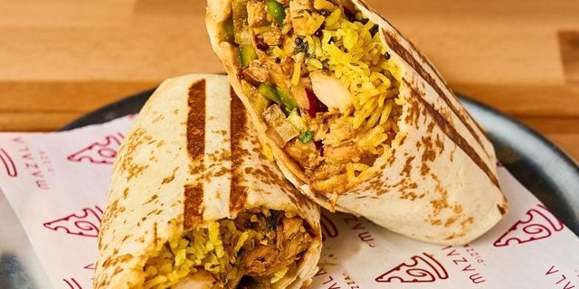 Chi City Chaat Burrito