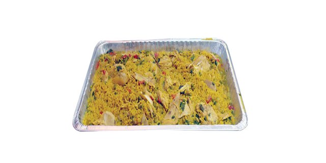 Yellow Rice w/ Chicken Thigh & Breast