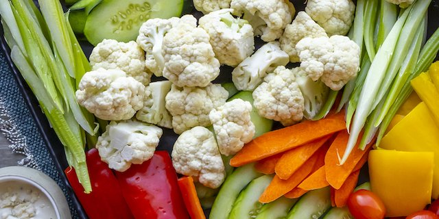Fresh Vegetable Crudité