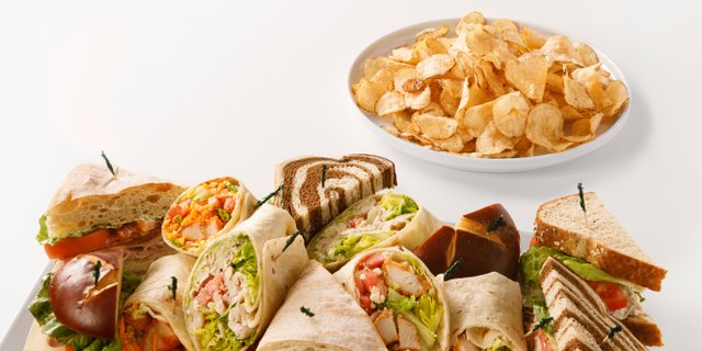 Variety Sandwiches & Wraps Tray