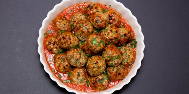 Veggie Meatballs w/ Marinara