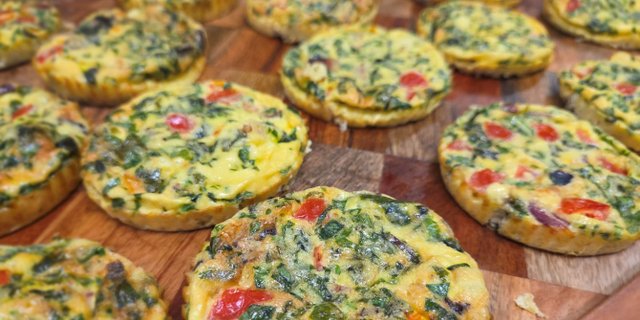 GF Frittatas Spinach, Tomato & Parmigiana (Gluten Free)