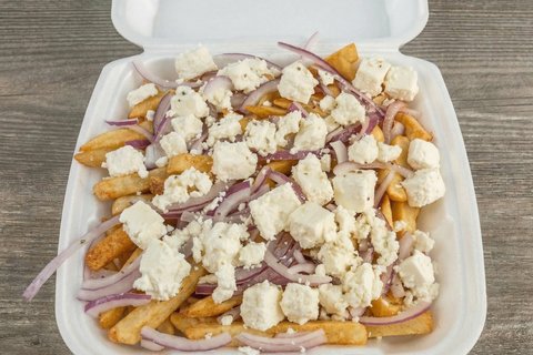 Loaded Greek Fries