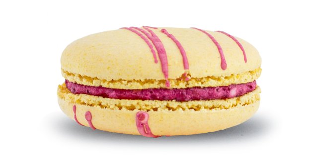 Lemon Berry Macaron