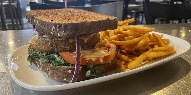 Sweet Potato Veggie Burger
