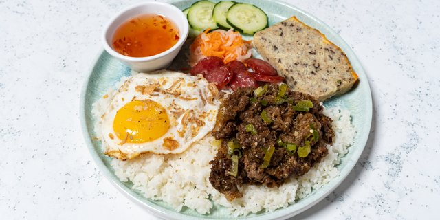Grilled Beef Belly Com Tam