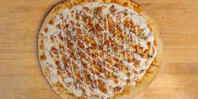 Buffalo Chicken Ranch Pizza