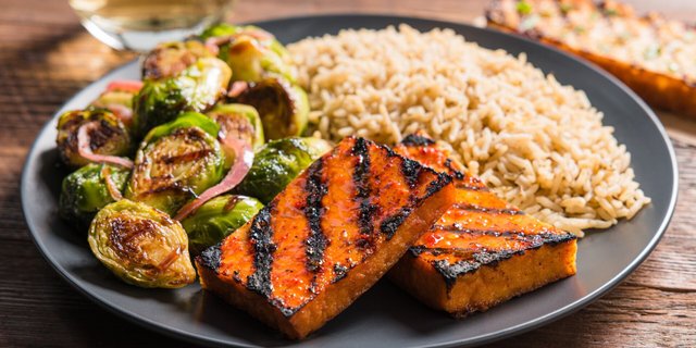 Grilled Tofu Plate