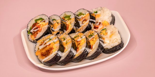 Spicy Pork Kimbap