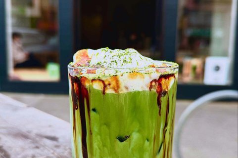 Matcha Dopo Panna Latte