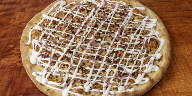 Chicken Bacon Ranch Pizza