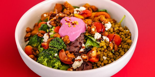 Roasted Pumpkin Salad Combo