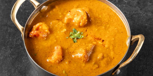 Green Coconut Shrimp