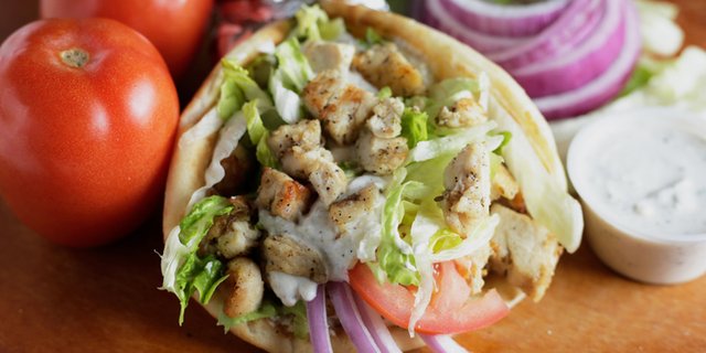 Halal Chicken Gyro