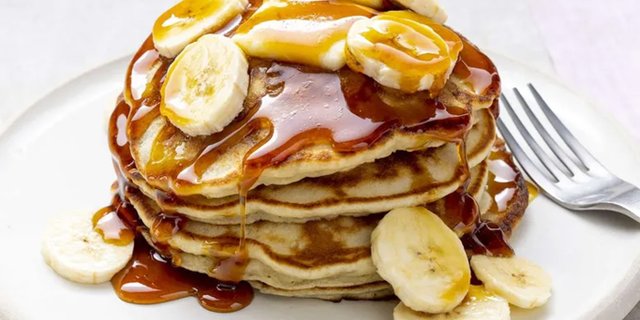 Chocolate Banana Pancake
