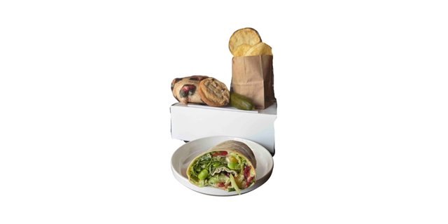 Veggie Wrap Deli Boxed Lunch