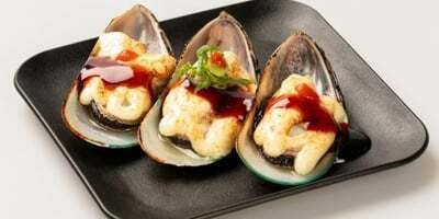 Baked Green Mussels