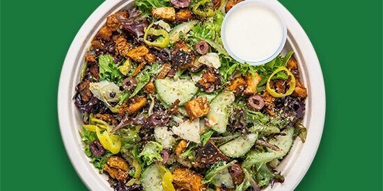 PK Greek Salad Combo Meal