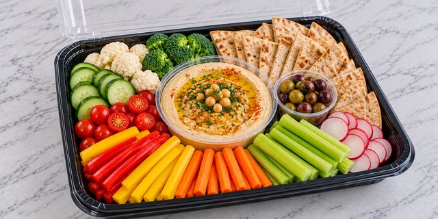 Hummus & Crudité Tray