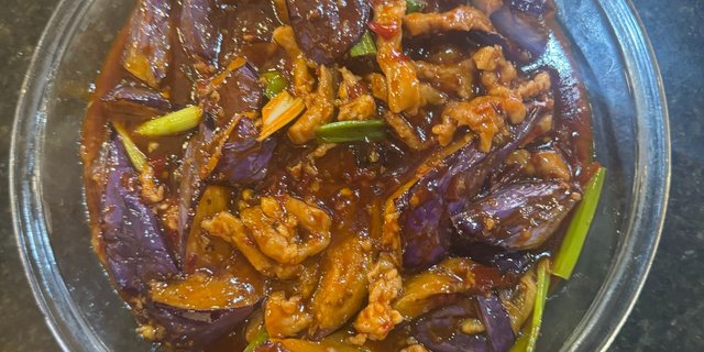 Minced Pork w/ Eggplant