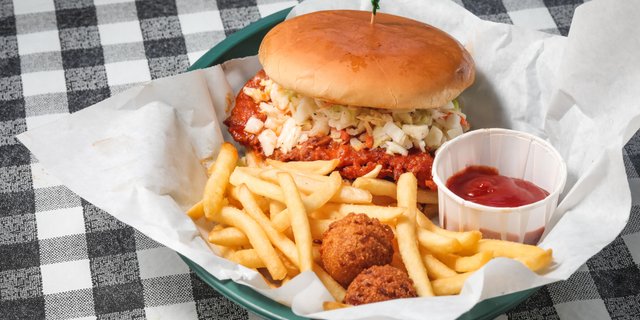 Nashville Hot Catfish Sandwich