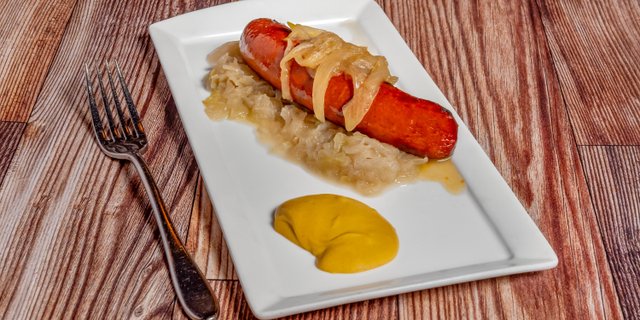 Individual Bratwurst Sausage