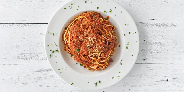 Pasta w/ Meat Sauce
