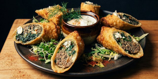 PK Gyros Egg Rolls (15-Piece)