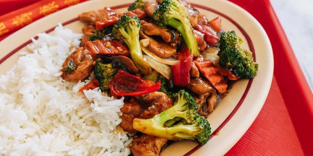 Chicken With Mixed Vegetables Lunch