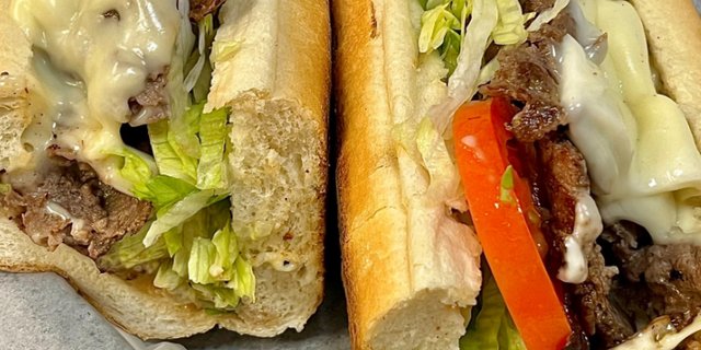 Steak Hoagie Sandwich