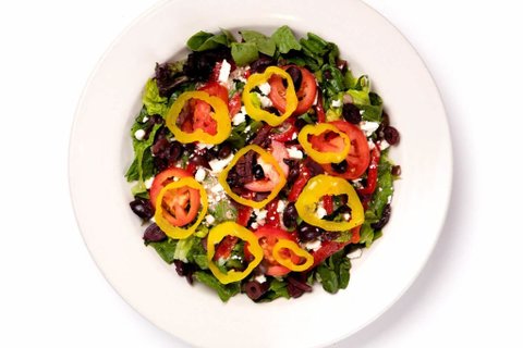 Individual Mediterranean Salad