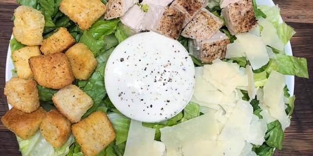 Large Chicken Caesar Salad