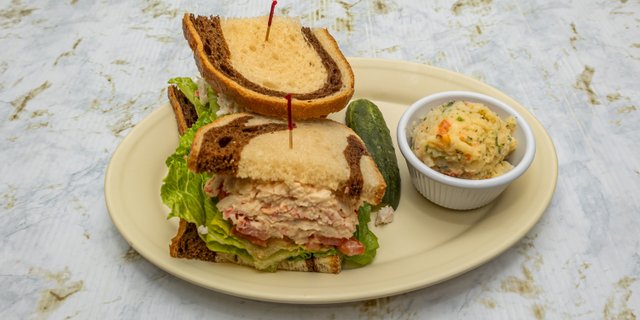 Crab Meat Salad Sandwich