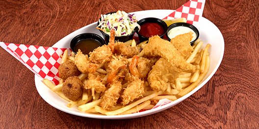 Coconut Shrimp & Beer Battered Cod