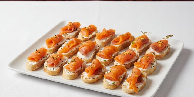 Smoked Salmon Crostini