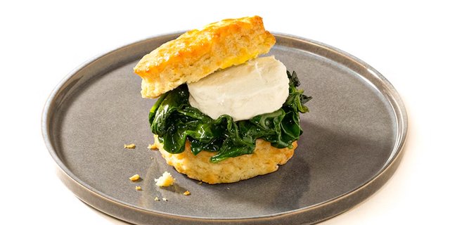 Spinach, Egg & Cheese Biscuit Brunch Box