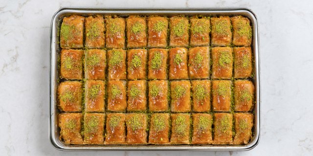 Double Pistachio Baklava