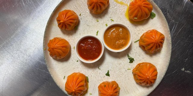 Steamed Lamb Momo Tray
