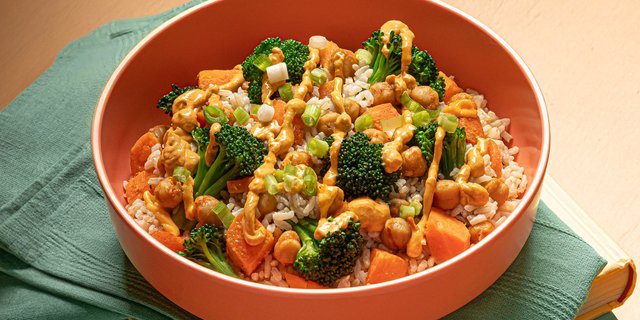 Thai Red Curry Bowl w/ Veggies
