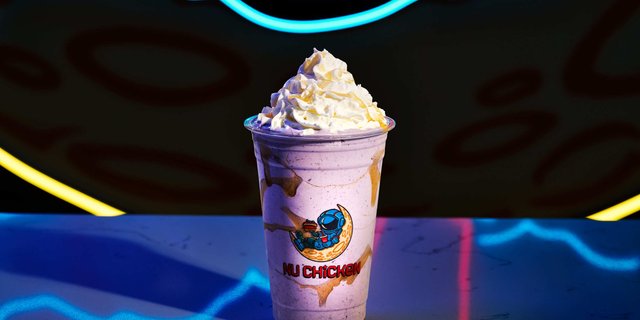 Roasted Blueberry Smash Milkshake