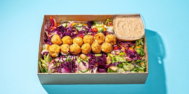 Goat Cheese Croqueta Salad Platter