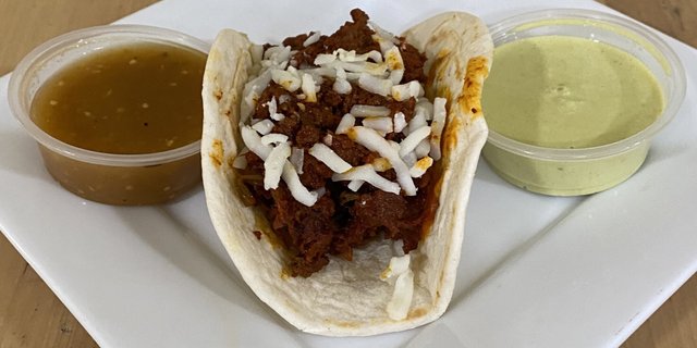 Shredded Beef Taco