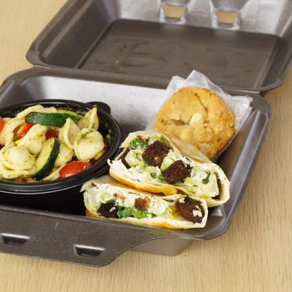 Caesar Veggie Wrap Boxed Meal