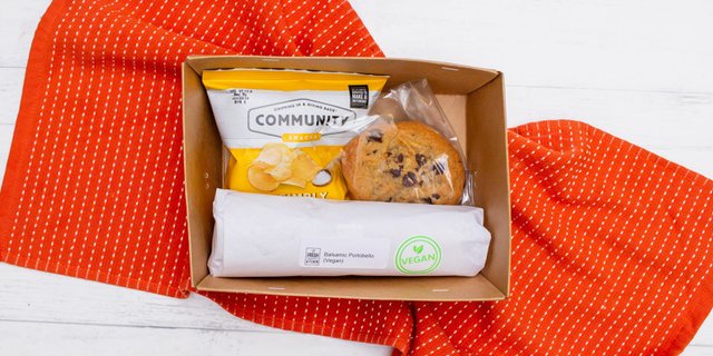 Vegan City Square Boxed Lunch
