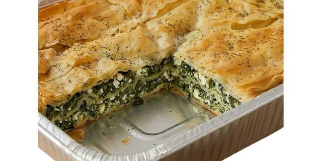 Spinach Pie Platter