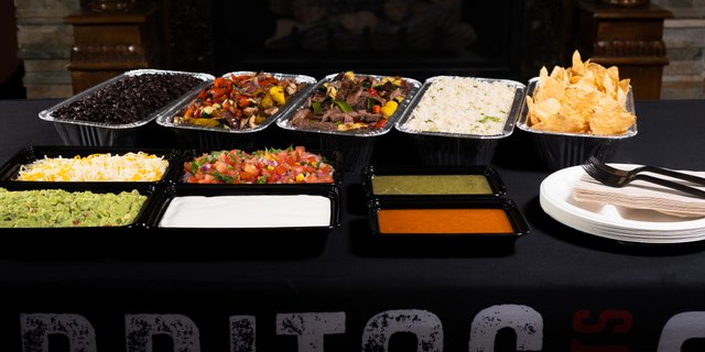 Fajita Bar w/ 2 Proteins
