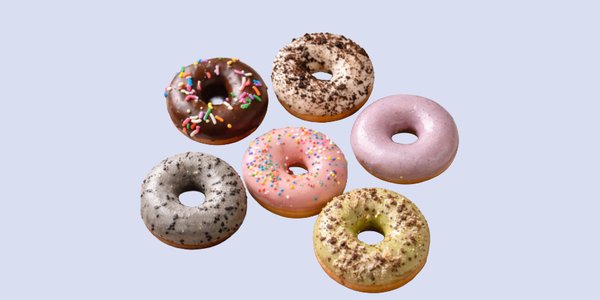 12 Mini Mochi Donuts