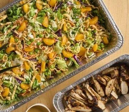 Sesame Grilled Chicken Crunch Salad