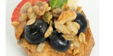PB Crunch Toast
